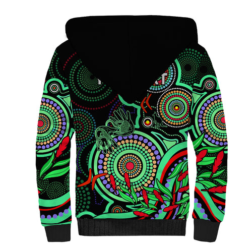 custom-naidoc-week-2023-sherpa-hoodie-indigenous-tribal-ver02-green