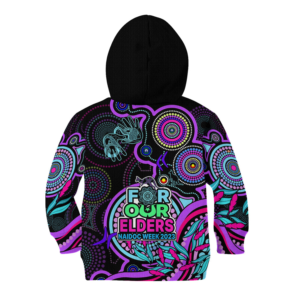 naidoc-week-2023-kid-hoodie-indigenous-tribal-ver02-purple