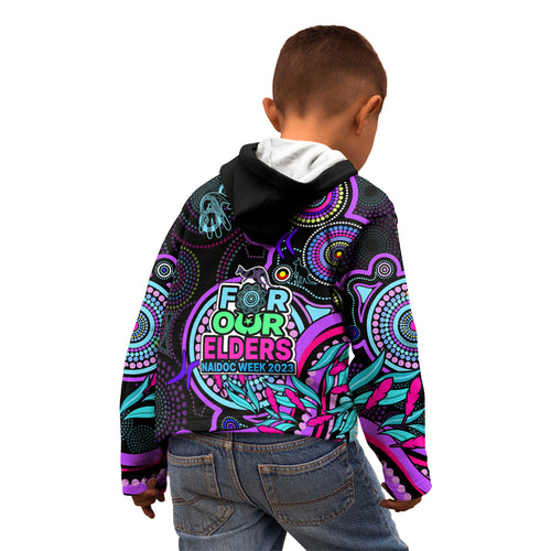 naidoc-week-2023-kid-hoodie-indigenous-tribal-ver02-purple