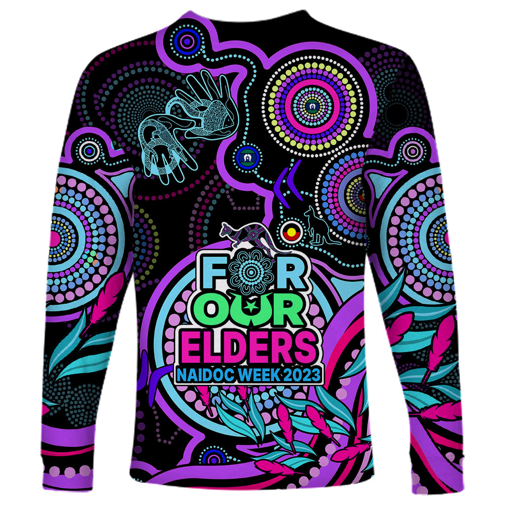 naidoc-week-2023-long-sleeve-shirt-indigenous-tribal-ver02-purple