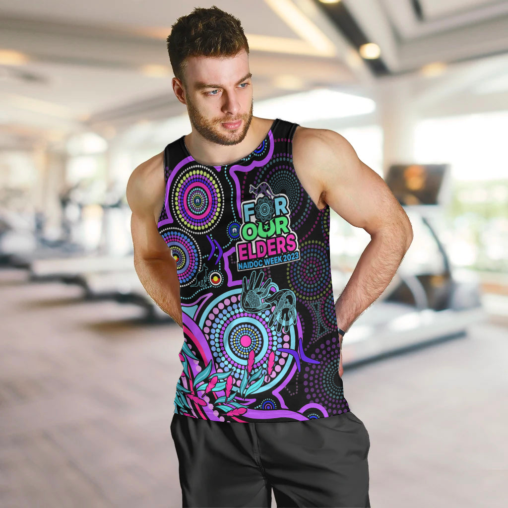 naidoc-week-2023-men-tank-top-indigenous-tribal-ver02-purple