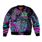 naidoc-week-2023-sleeve-zip-bomber-jacket-indigenous-tribal-ver02-purple