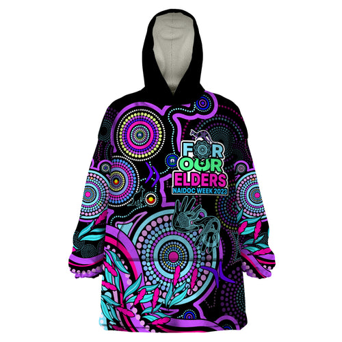 naidoc-week-2023-wearable-blanket-hoodie-indigenous-tribal-ver02-purple