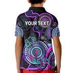 custom-naidoc-week-2023-kid-polo-shirt-indigenous-tribal-ver02-purple
