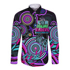 custom-naidoc-week-2023-long-sleeve-button-shirt-indigenous-tribal-ver02-purple