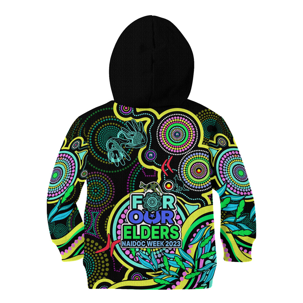 naidoc-week-2023-kid-hoodie-indigenous-tribal-ver02-yellow