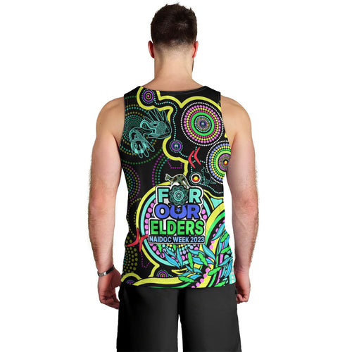 naidoc-week-2023-men-tank-top-indigenous-tribal-ver02-yellow