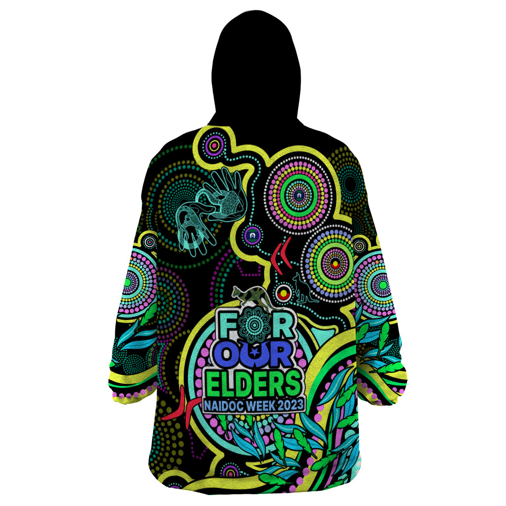 naidoc-week-2023-wearable-blanket-hoodie-indigenous-tribal-ver02-yellow