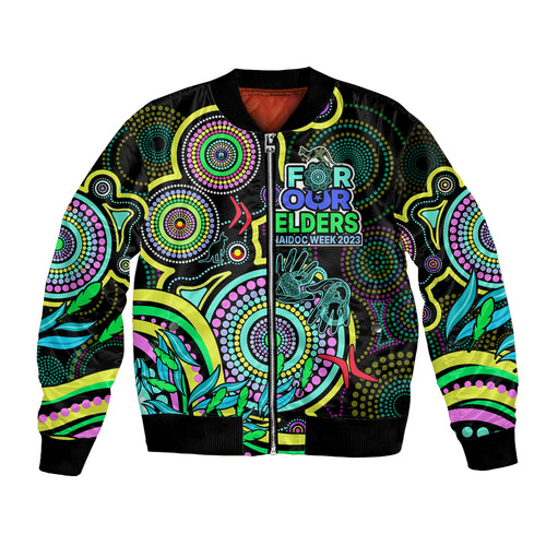 custom-naidoc-week-2023-bomber-jacket-indigenous-tribal-ver02-yellow