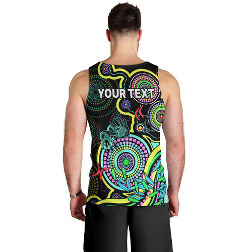 custom-naidoc-week-2023-men-tank-top-indigenous-tribal-ver02-yellow