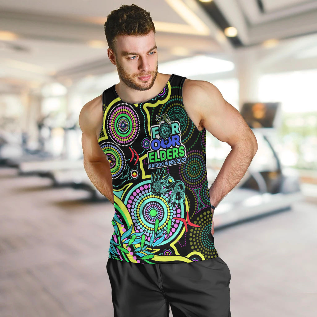 custom-naidoc-week-2023-men-tank-top-indigenous-tribal-ver02-yellow