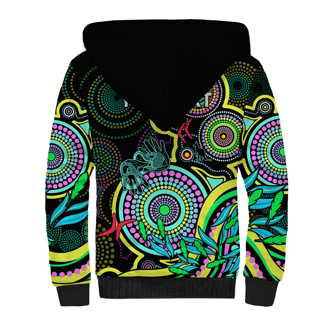 custom-naidoc-week-2023-sherpa-hoodie-indigenous-tribal-ver02-yellow