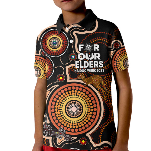 naidoc-week-2023-kid-polo-shirt-indigenous-tribal-ver01