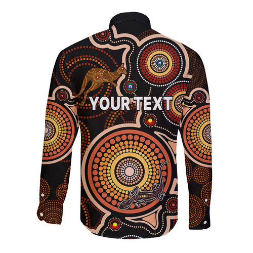 custom-naidoc-week-2023-long-sleeve-button-shirt-indigenous-tribal-ver01