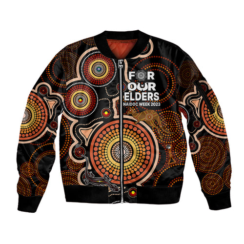 custom-naidoc-week-2023-sleeve-zip-bomber-jacket-indigenous-tribal-ver01