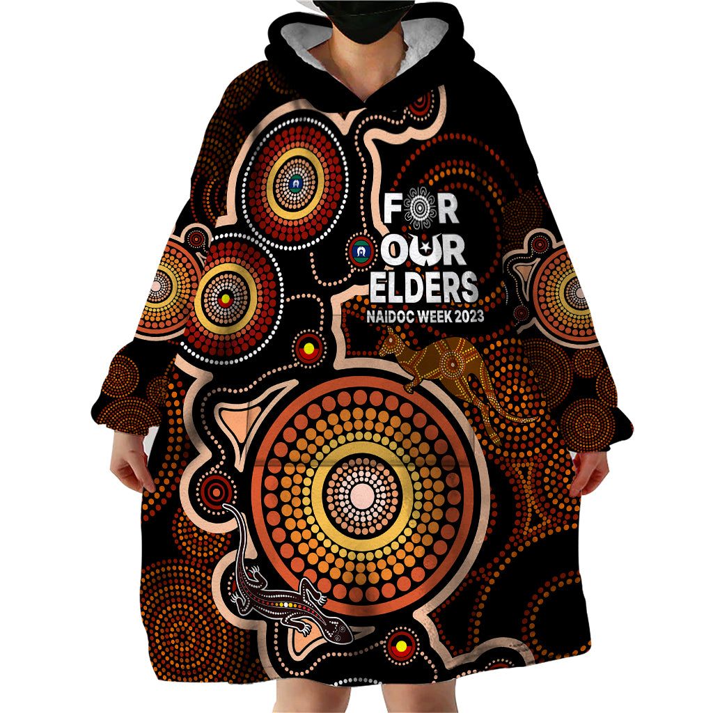 custom-naidoc-week-2023-wearable-blanket-hoodie-indigenous-tribal-ver01