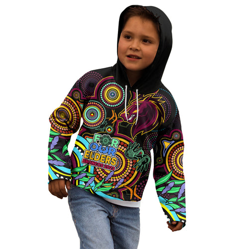 naidoc-2023-broncos-rugby-kid-hoodie-brisbane-indigenous-tribal