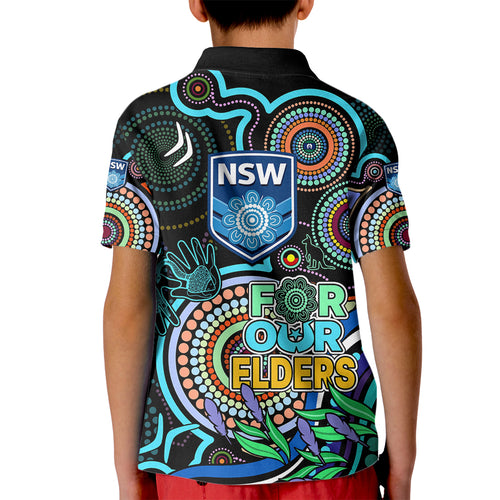 naidoc-2023-nsw-blues-rugby-kid-polo-shirt-new-south-wales-indigenous-tribal