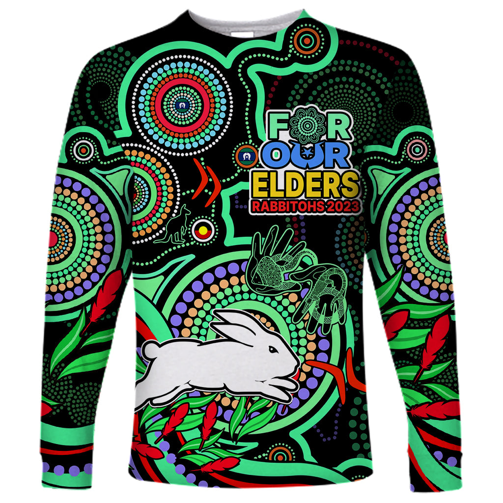 naidoc-2023-rabbitohs-rugby-long-sleeve-shirt-the-bunnies-indigenous-tribal