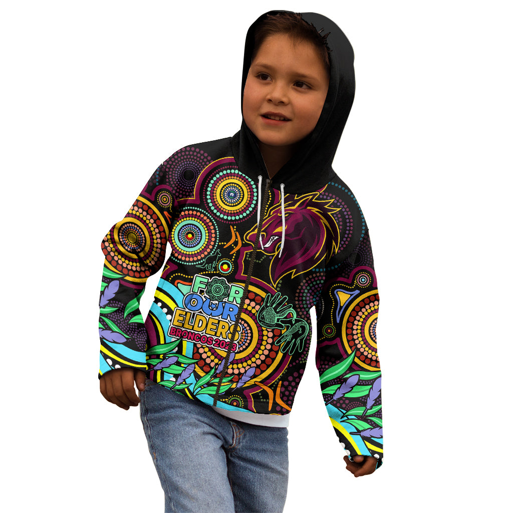 custom-text-and-number-naidoc-2023-broncos-rugby-kid-hoodie-brisbane-indigenous-tribal