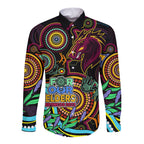 custom-text-and-number-naidoc-2023-broncos-rugby-long-sleeve-button-shirt-brisbane-indigenous-tribal