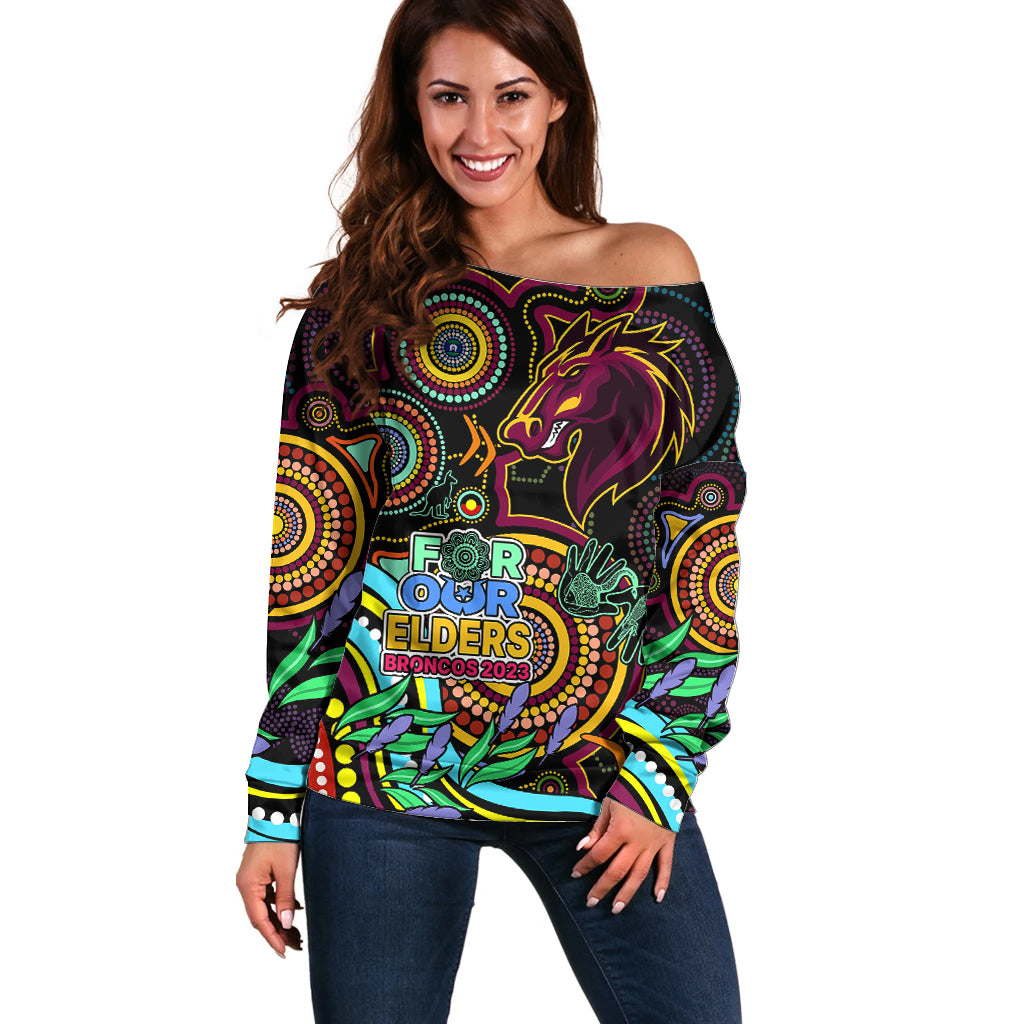 custom-text-and-number-naidoc-2023-broncos-rugby-off-shoulder-sweater-brisbane-indigenous-tribal