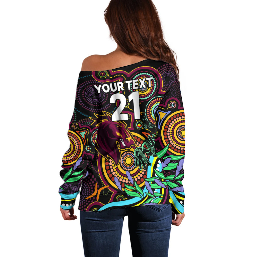 custom-text-and-number-naidoc-2023-broncos-rugby-off-shoulder-sweater-brisbane-indigenous-tribal