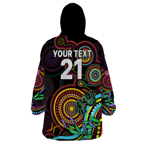 custom-text-and-number-naidoc-2023-maroon-rugby-wearable-blanket-hoodie-queensland-indigenous-tribal