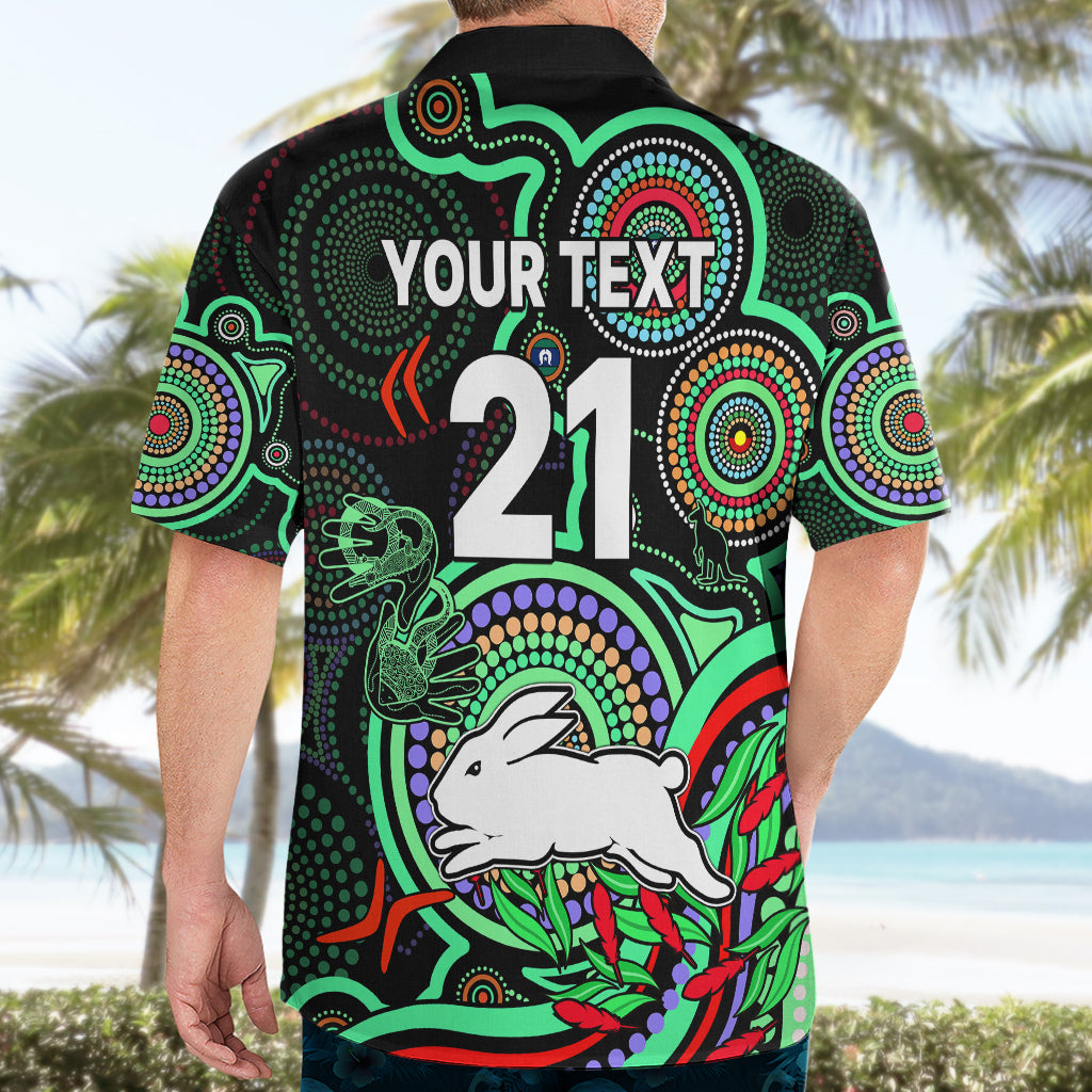 custom-text-and-number-naidoc-2023-rabbitohs-rugby-hawaiian-shirt-the-bunnies-indigenous-tribal