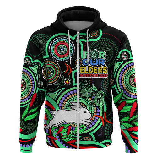 custom-text-and-number-naidoc-2023-rabbitohs-rugby-hoodie-the-bunnies-indigenous-tribal