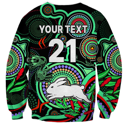custom-text-and-number-naidoc-2023-rabbitohs-rugby-sweatshirt-the-bunnies-indigenous-tribal