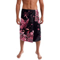 Think Pink Butterfly Ribbon Aboriginal Art Lavalava