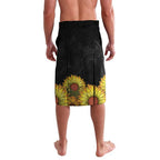 Be Bold Go Gold Aboriginal Ribbon Childhood Personalised Lavalava