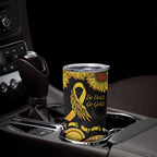 Be Bold Go Gold Aboriginal Ribbon Childhood Personalised Tumbler Cup