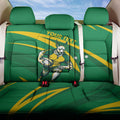 Personalized Australia Rugby Champion Back Car Seat Cover Wallabies Mascot with Sporty Style