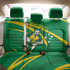 Personalized Australia Rugby Champion Back Car Seat Cover Wallabies Mascot with Sporty Style