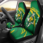 Personalized Australia Rugby Champion Car Seat Cover Wallabies Mascot with Sporty Style