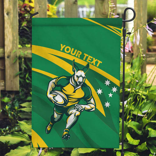 Personalized Australia Rugby Champion Garden Flag Wallabies Mascot with Sporty Style
