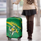 Personalized Australia Rugby Champion Luggage Cover Wallabies Mascot with Sporty Style