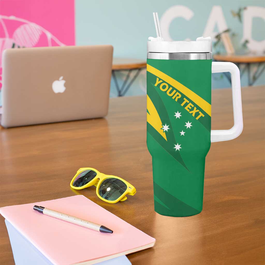Personalized Australia Rugby Champion Tumbler With Handle Wallabies Mascot with Sporty Style