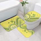 Custom Cricket Aussie Pride Bathroom Set Aboriginal Dot Art Cricket - Aussie Hoodie