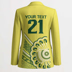 Custom Cricket Aussie Pride Blazer Aboriginal Dot Art Cricket - Aussie Hoodie