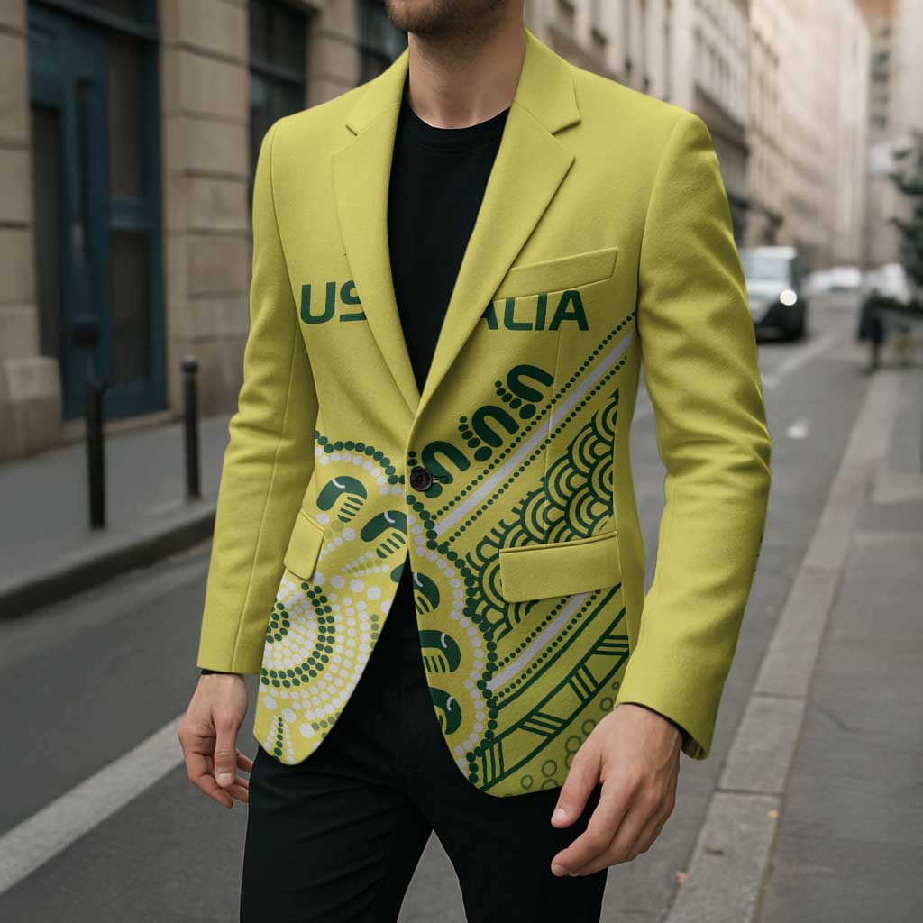 Custom Cricket Aussie Pride Blazer Aboriginal Dot Art Cricket - Aussie Hoodie