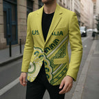 Custom Cricket Aussie Pride Blazer Aboriginal Dot Art Cricket - Aussie Hoodie
