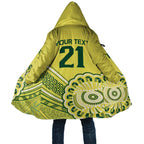 Custom Cricket Aussie Pride Cloak Aboriginal Dot Art Cricket - Aussie Hoodie