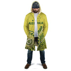 Custom Cricket Aussie Pride Cloak Aboriginal Dot Art Cricket - Aussie Hoodie