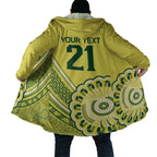 Custom Cricket Aussie Pride Cloak Aboriginal Dot Art Cricket - Aussie Hoodie