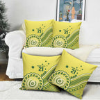 Custom Cricket Aussie Pride Pillow Cover Aboriginal Dot Art Cricket - Aussie Hoodie