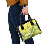 Custom Cricket Aussie Pride Shoulder Handbag Aboriginal Dot Art Cricket - Aussie Hoodie