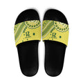 Custom Cricket Aussie Pride Slide Sandals Aboriginal Dot Art Cricket - Aussie Hoodie